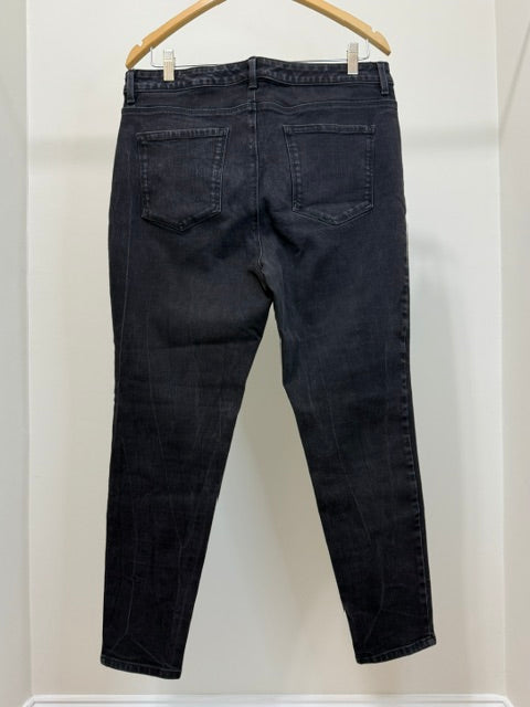 Charter Club Windham Skinny Jeans Black Sz16