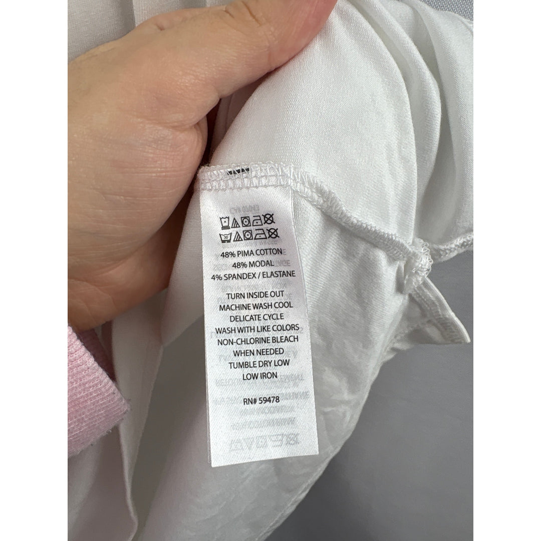 Women’s Cynthia Rowley Large White Sleeveless Blouse