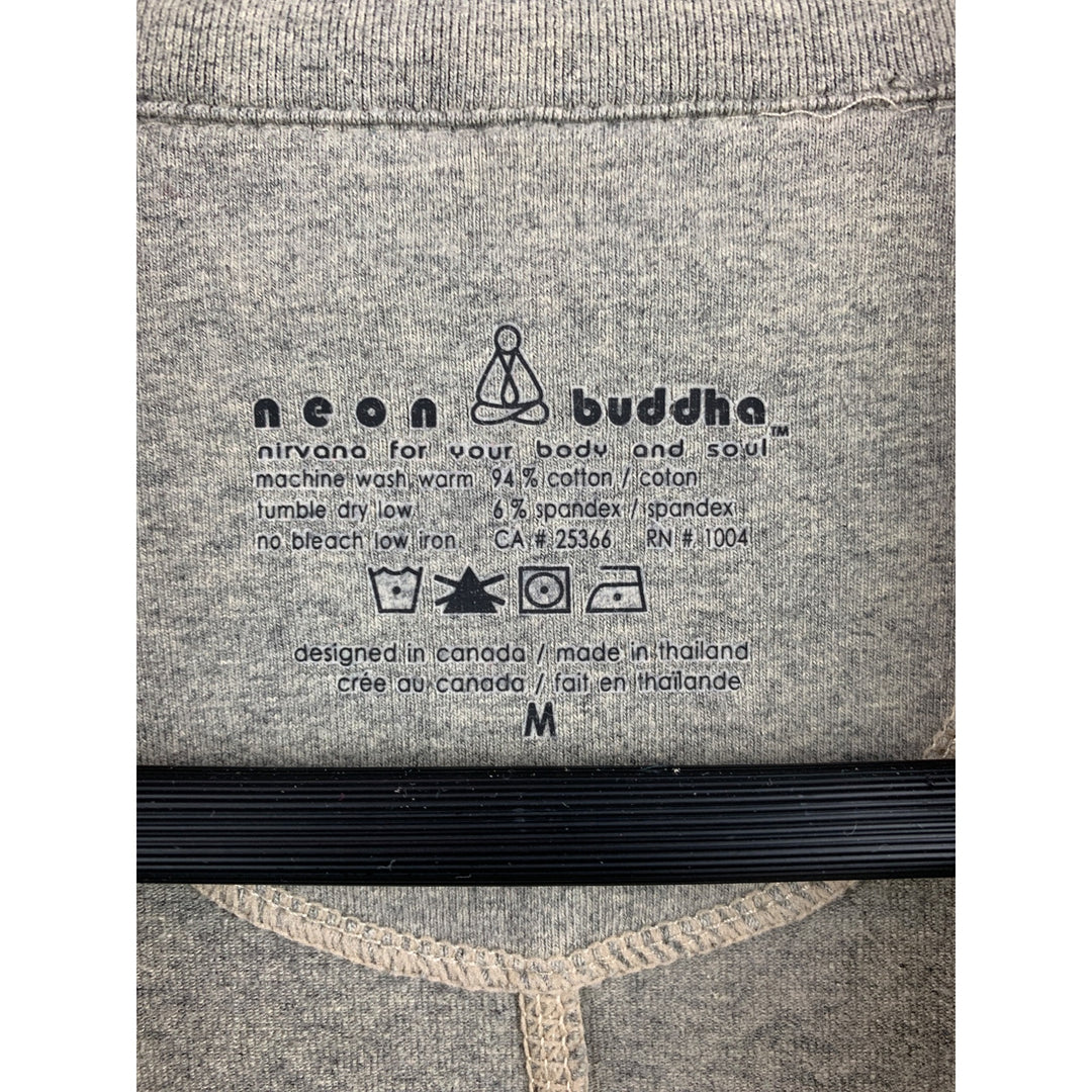 Women’s Neon Buddha Beige Zip-Up Jacket Size M