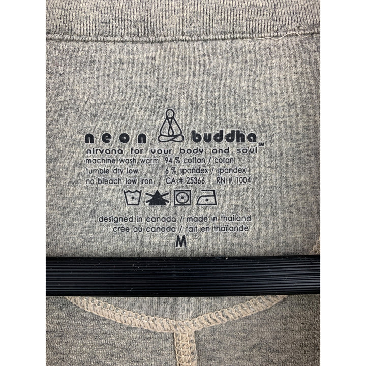 Women’s Neon Buddha Beige Zip-Up Jacket Size M