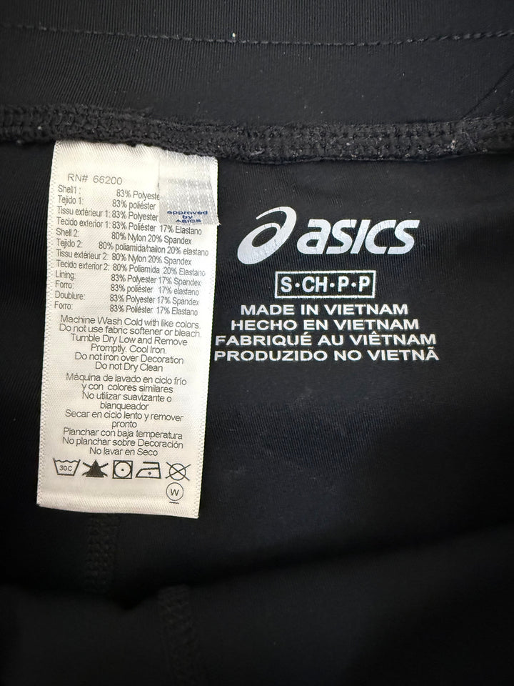 Asics Black Athletic Skort With Built In Shorts For Tennis Golf And Running