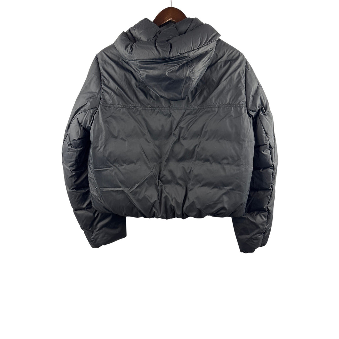 Women’s Canada Goose Medium Black Puffer Raincoat