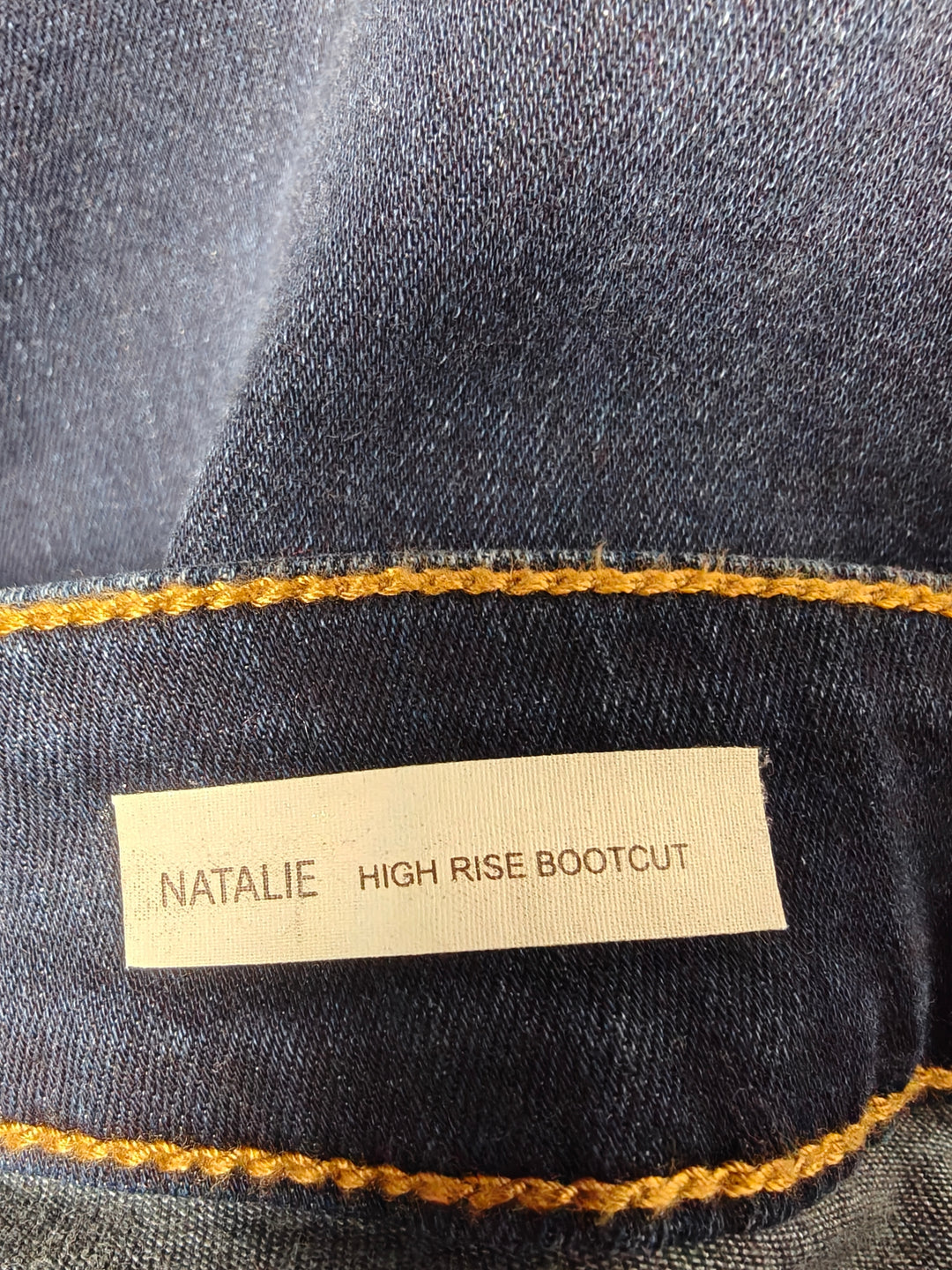 Womens KUT From The Kloth Natalie High Rise Bootcut Jeans Dark Blue Size 12 NWT
