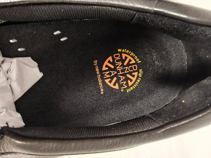 Mens Dunham by New Balance Slip On Loafers Black Size 8 2E Wide