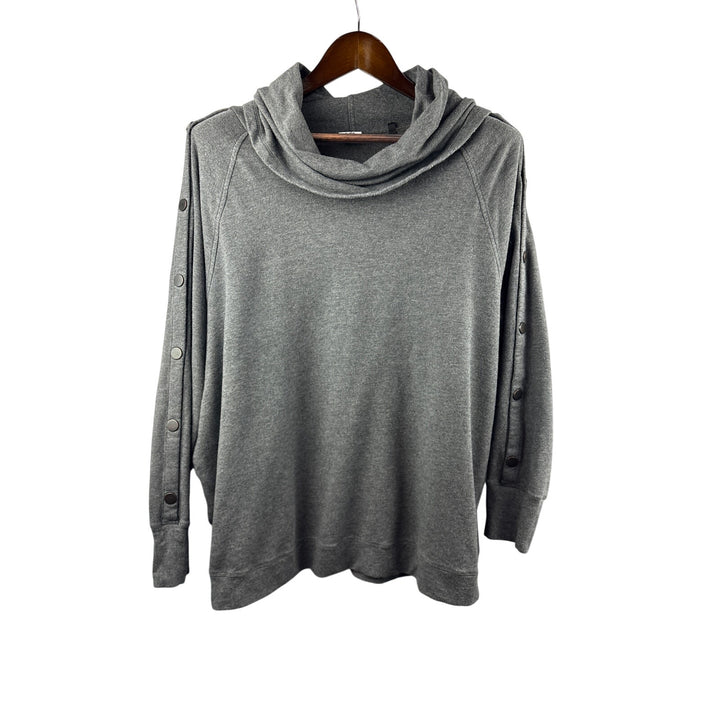 Women’s Cabi XL Charcoal Gray Turtleneck Sweater