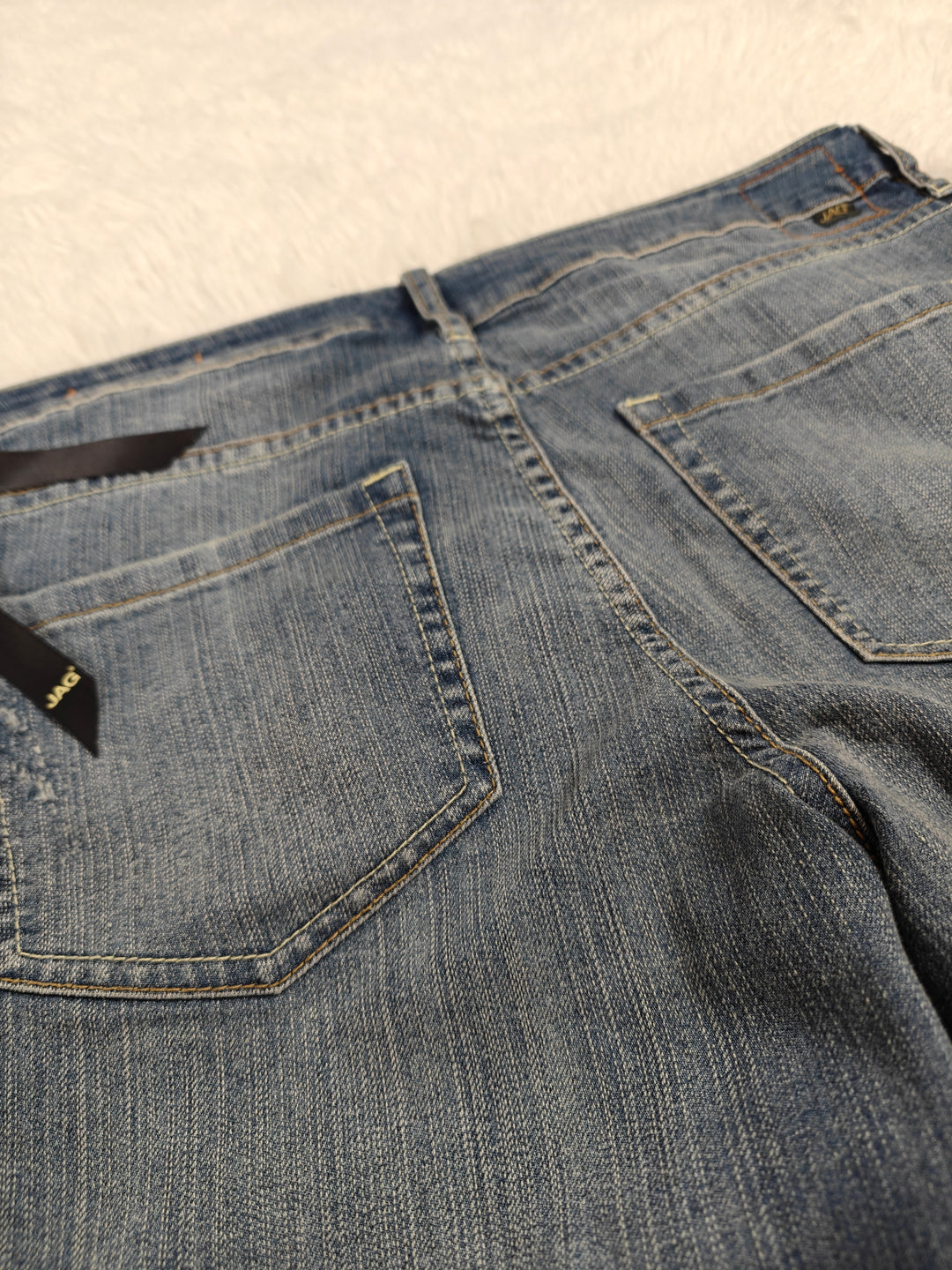 Womens JAG Jeans Skinny Boyfriend Blue Denim Size 14 NWT Medium Wash