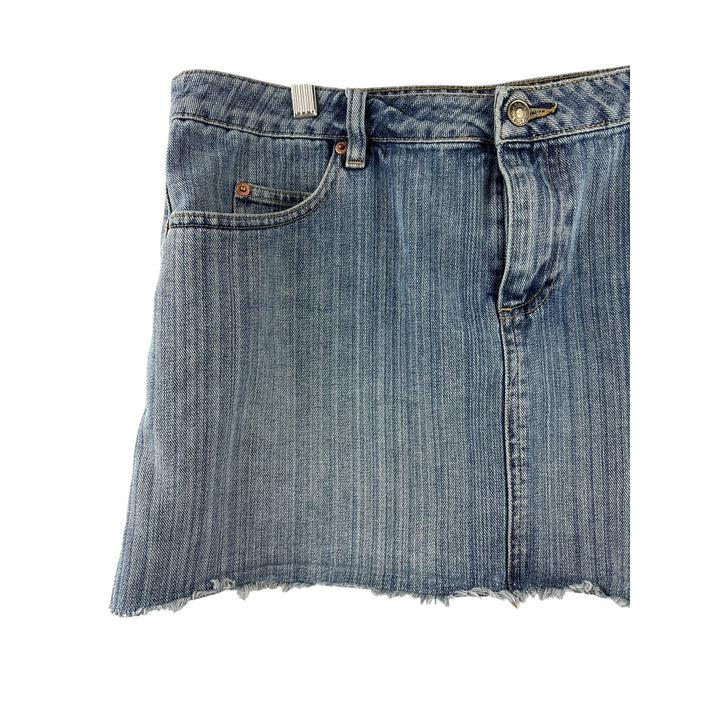 Women’s Old Navy Size 14 Light Blue Jean Mini Skirt