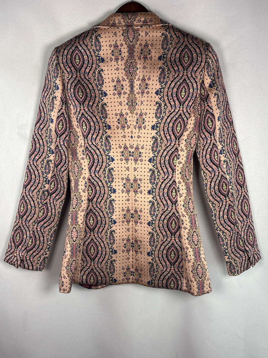 Women’s ETRO Size 40/42 Nude Abstract Patterned Pantsuit