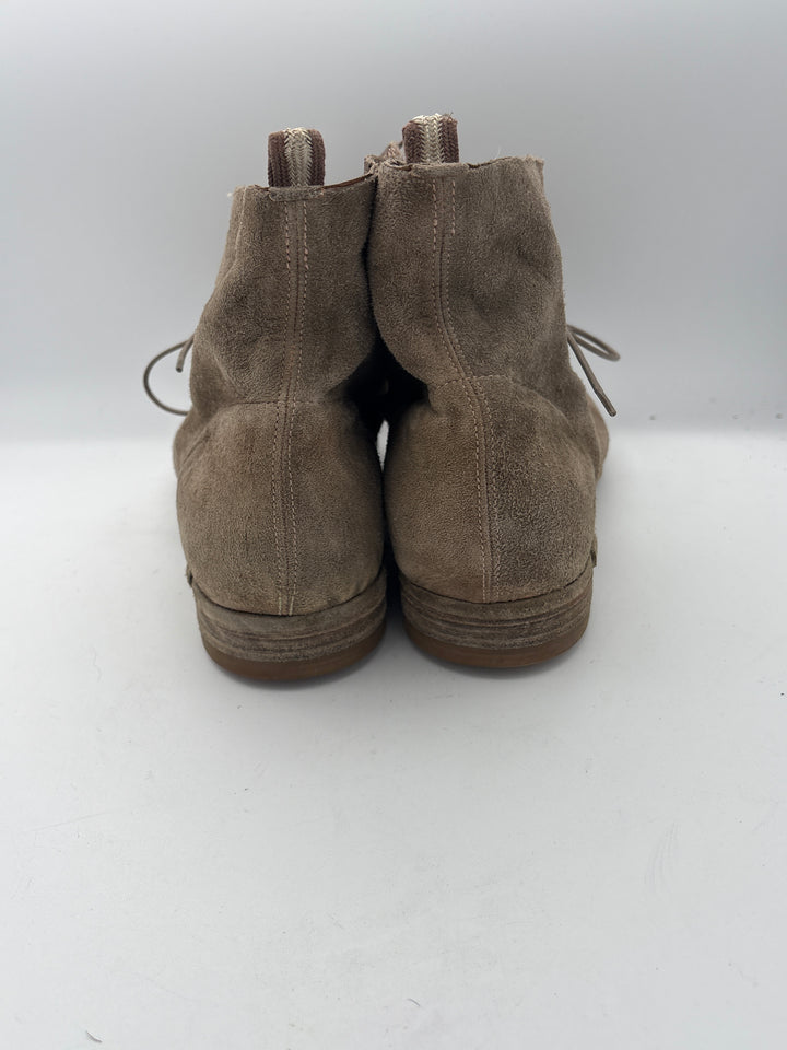 Women’s Officine Creative Size 10 Beige Suede Ankle Boots