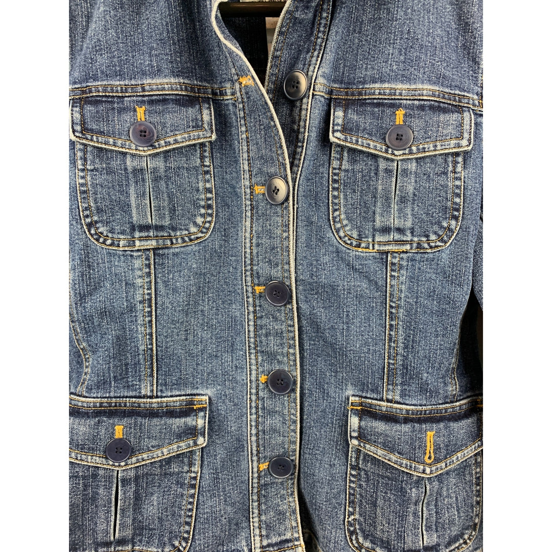 Jones New York Sport Stretch Denim Jacket S