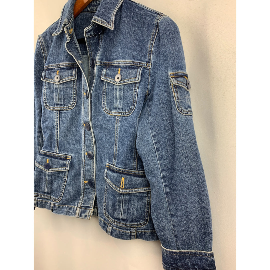 Jones New York Sport Stretch Denim Jacket S