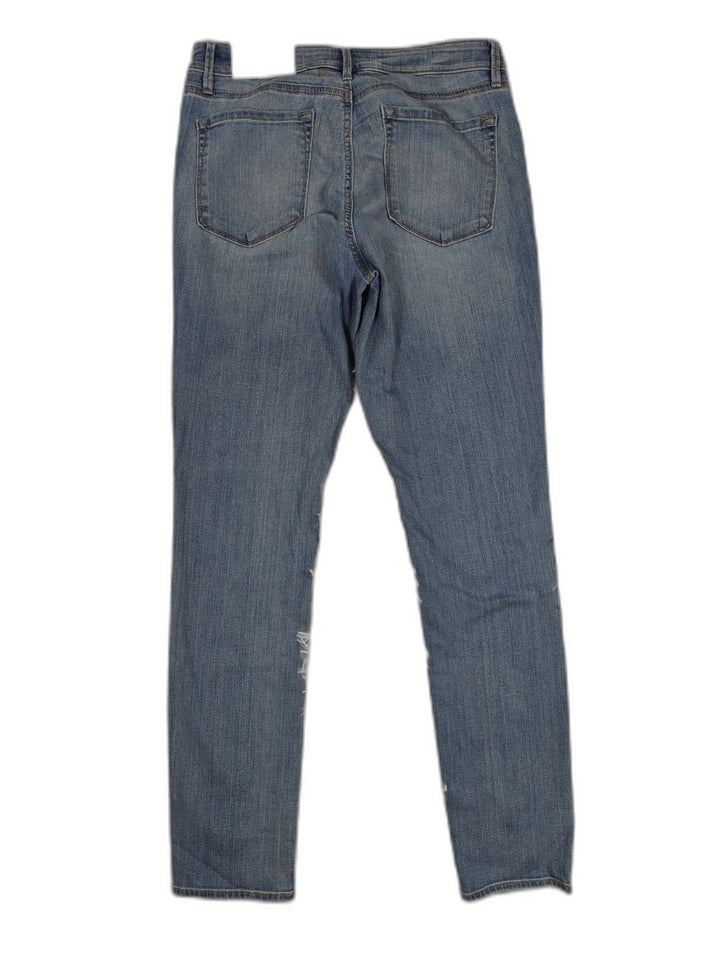 Ann Taylor LOFT Womens Curvy Skinny Jeans Light Wash Size 31 12 NWT