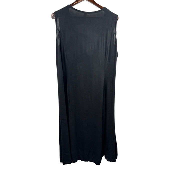 Women’s Serendipity Size 3 Black Long Sleeveless Vest.