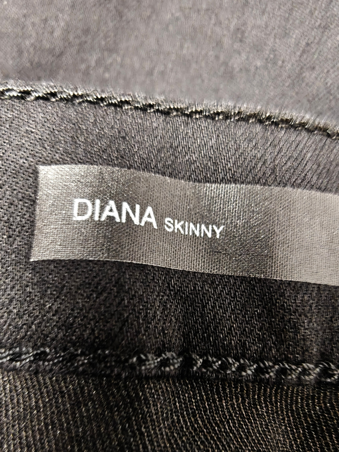 Womens KUT from the Kloth Diana Skinny Jeans Black Size 14 NWT