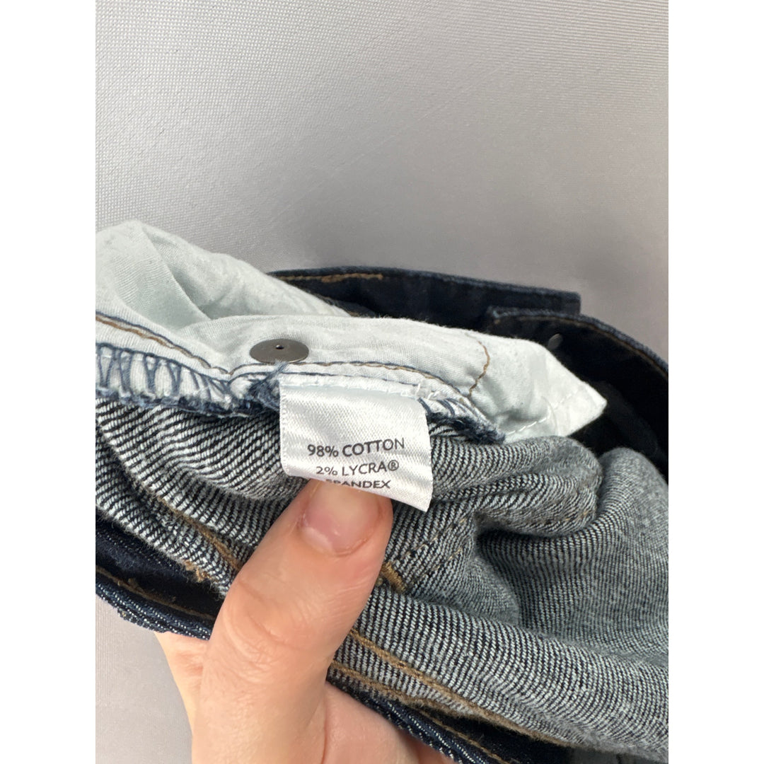 Women’s J.Jill Size 12 Dark Wash Blue Boyfriend Jeans
