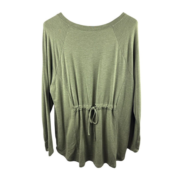 Women’s Cabi XL Olive Green Long Sleeve V-Neck