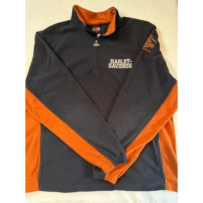 Men’s Harley Davidson Vintage Fleece Jacket Sz XL