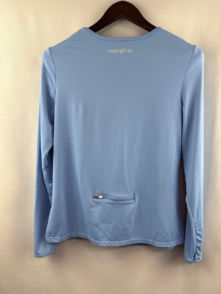 Women’s Hang Ten Medium Cornflower Blue Long Sleeve Shirt