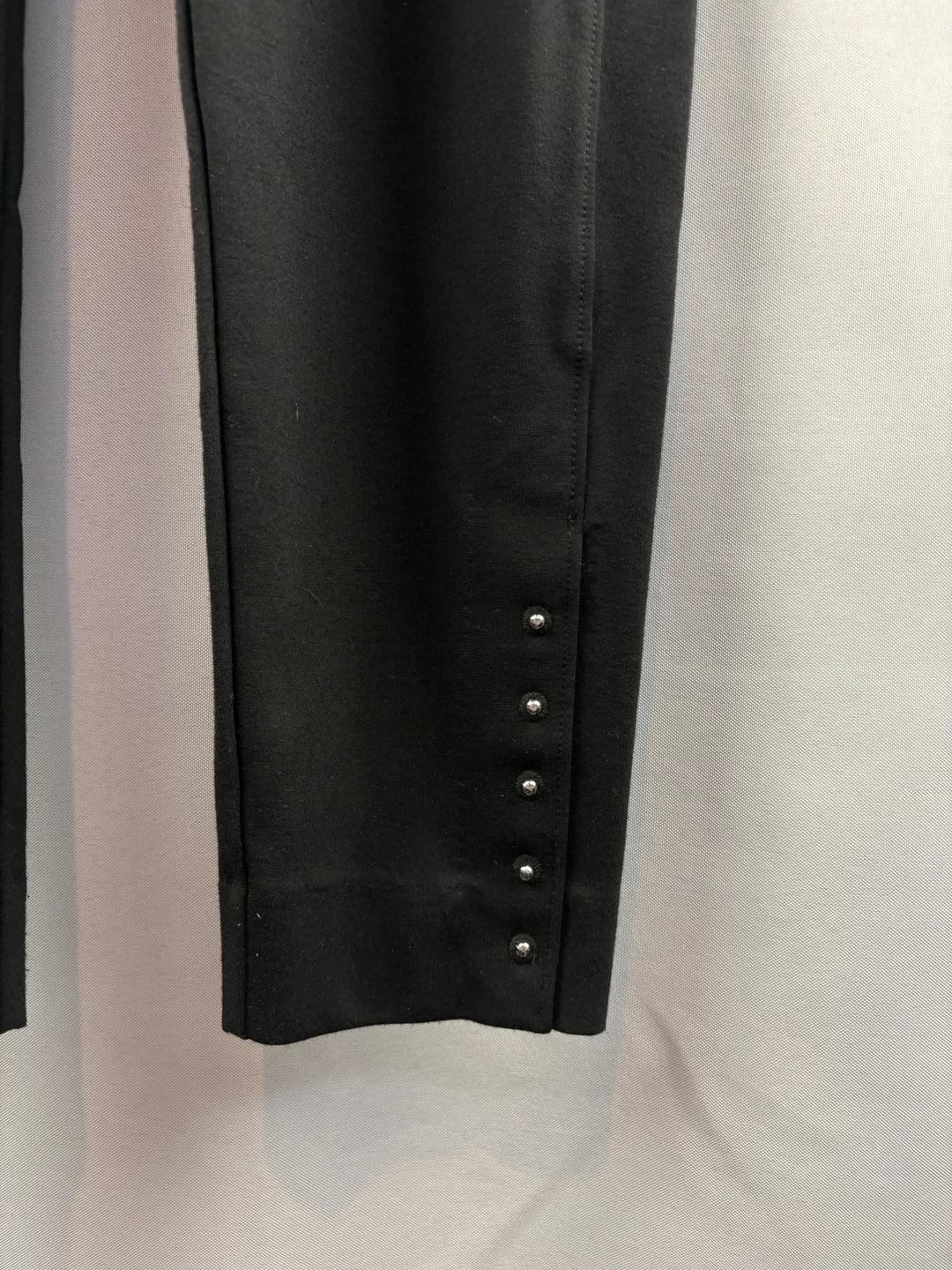 Women’s Chico’s Size 12 Black Jeggings w/ Stud Details