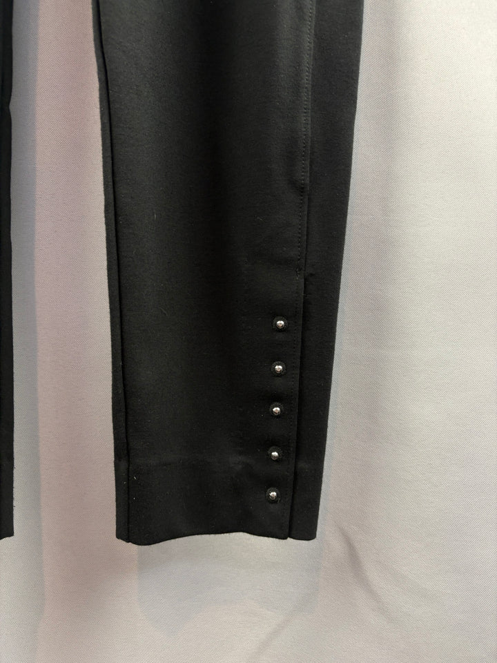 Women’s Chico’s Size 12 Black Jeggings w/ Stud Details
