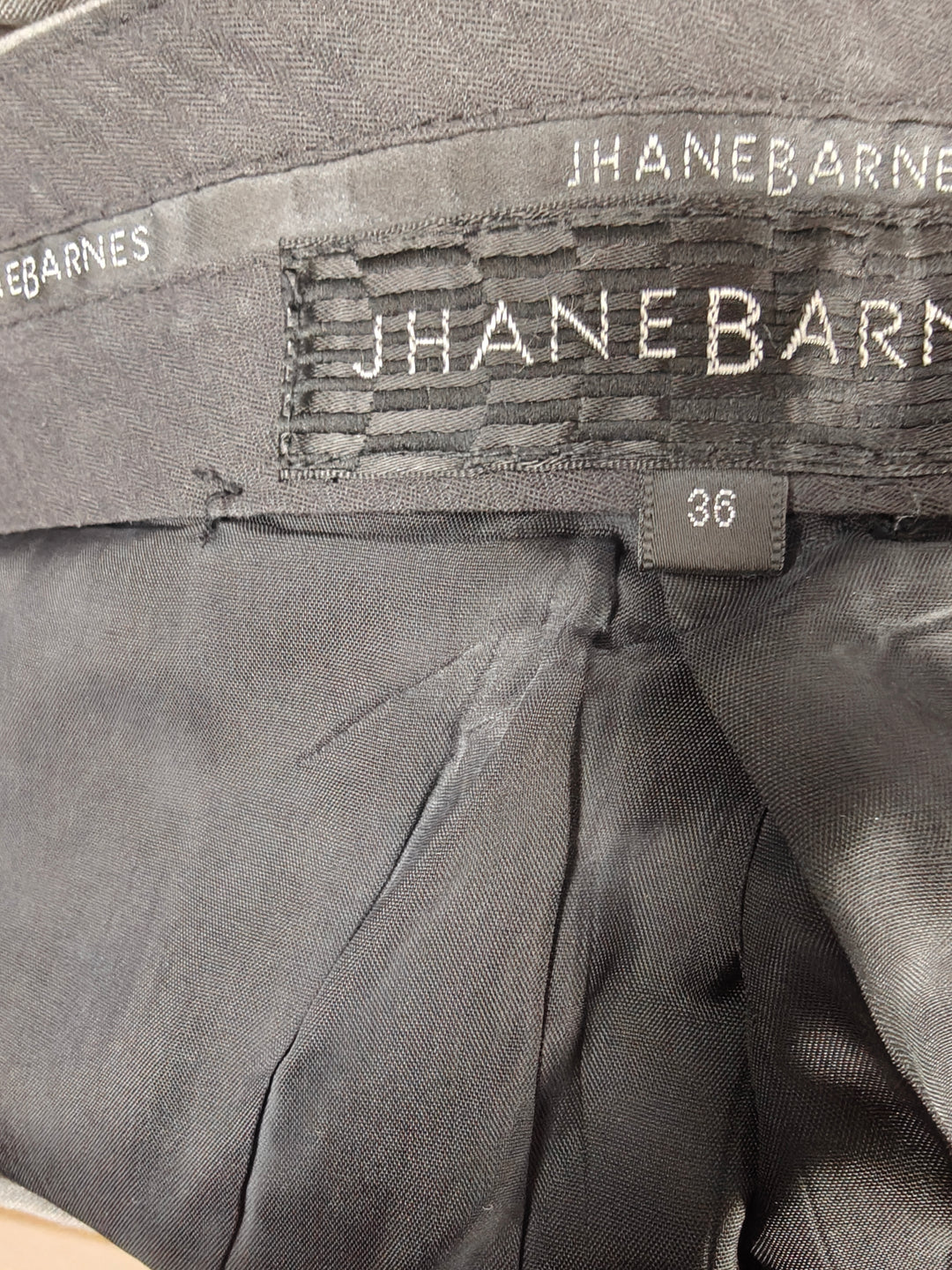 Men’s JHANE BARNES Dress Pants Gray Size 38