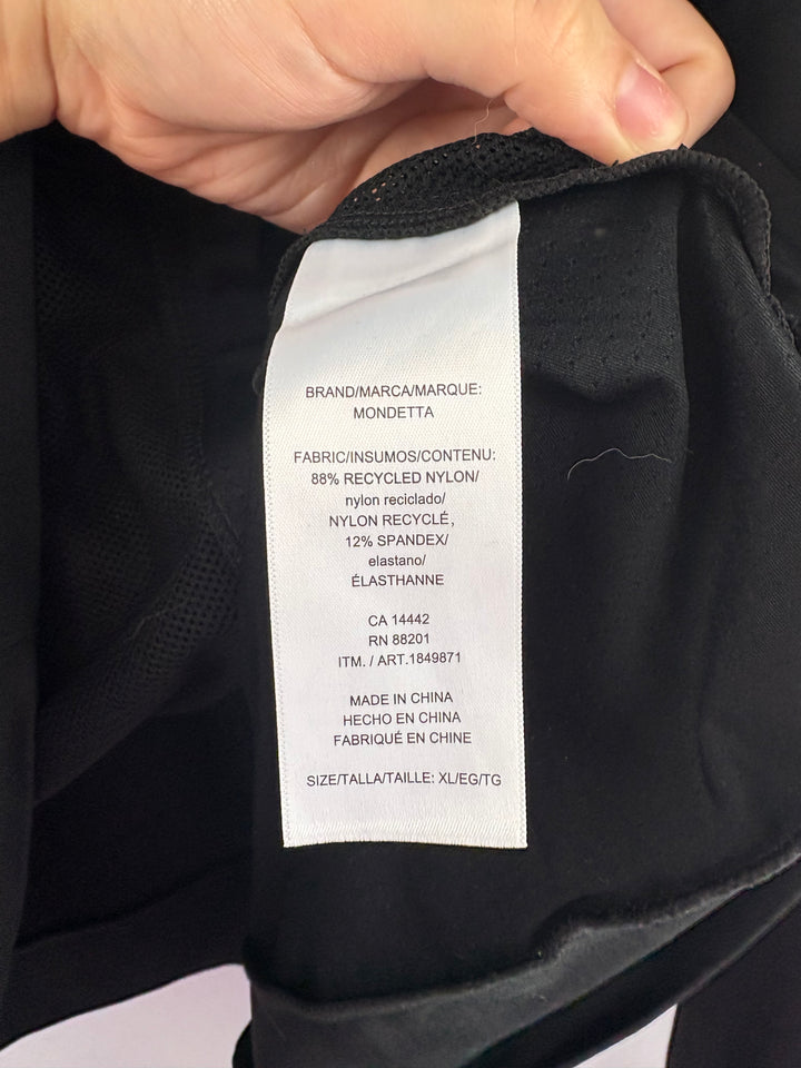 Women’s Mondetta XL Black Zip-Up Hoodie