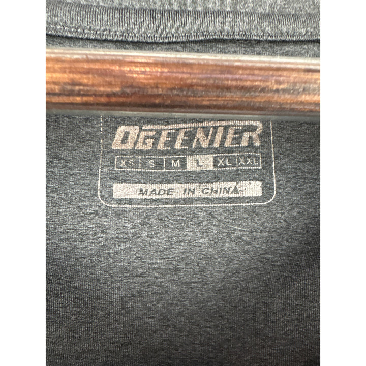 Women’s Ogeenier Large Grey Long Sleeve Sports Shirt
