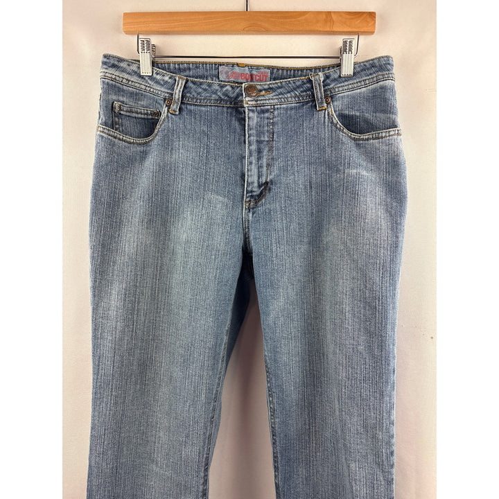 Women’s Faded Glory Size 12 Light Blue Bootcut Jeans