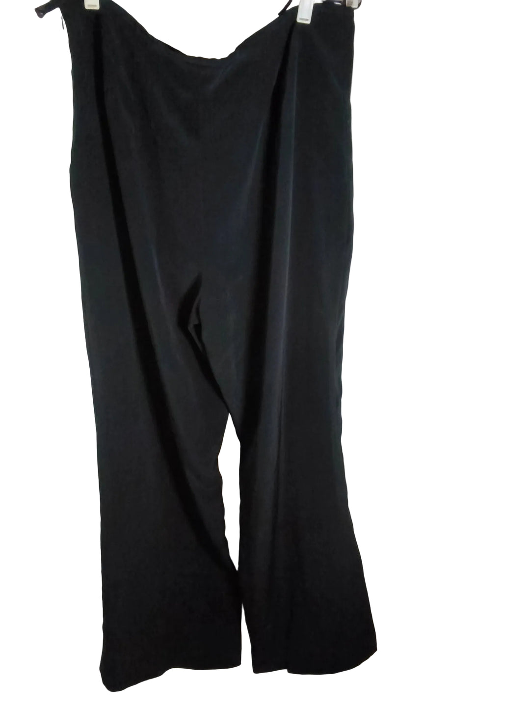 NWT Zola Evening Black Wide Leg Fluid Dress Trousers - Size 14