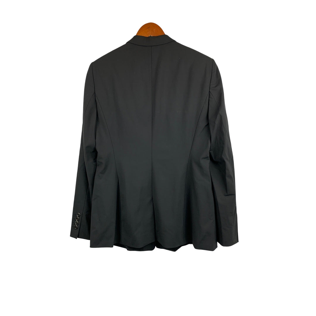 Hugo Boss Mens Black Blazer 32 Two-Button Suit Jacket