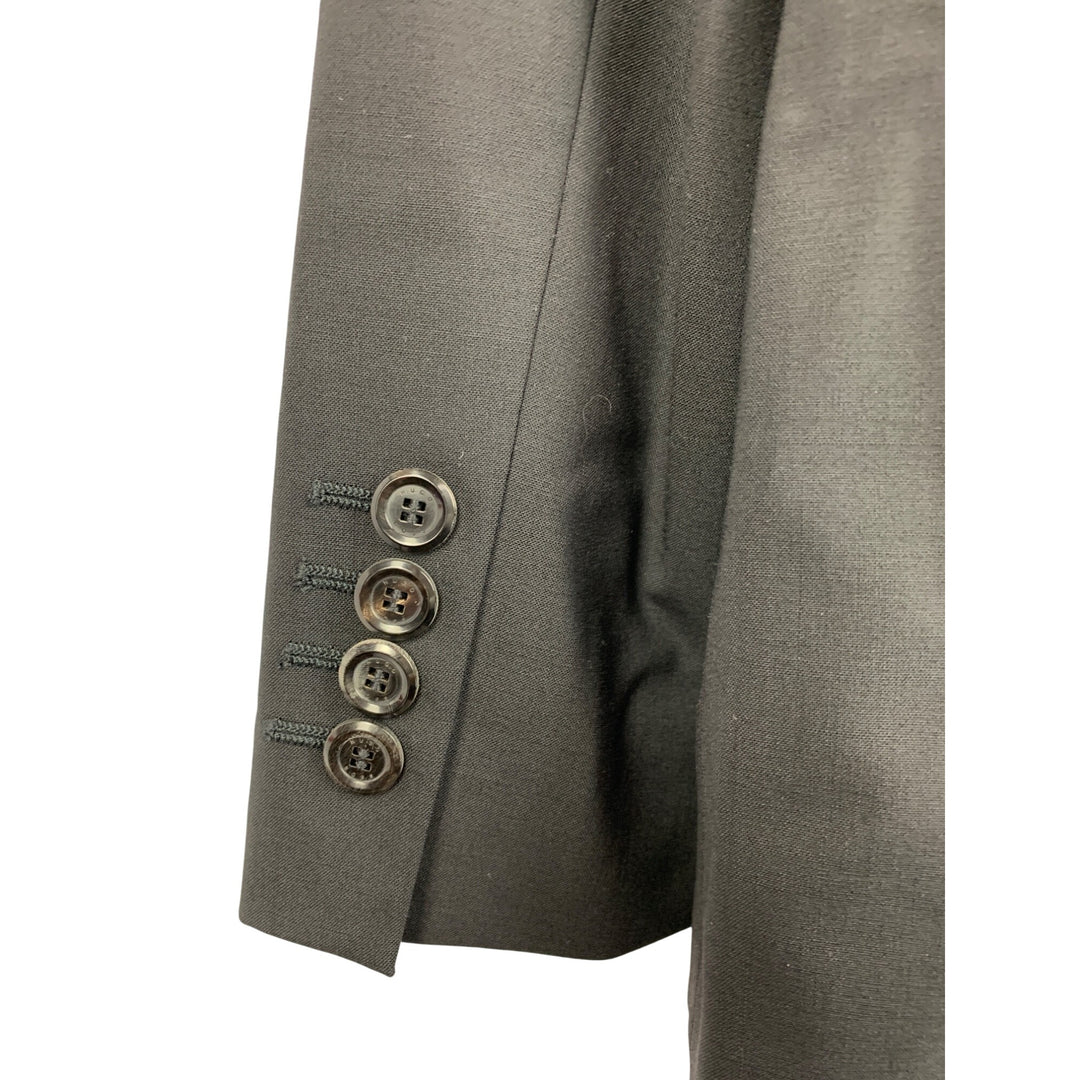 Hugo Boss Mens Black Blazer 32 Two-Button Suit Jacket