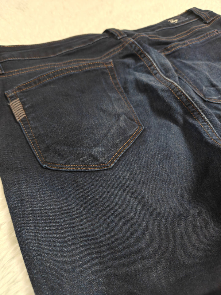 Paige High Rise Bell Canyon Flare Jeans Dark Indigo Size 32