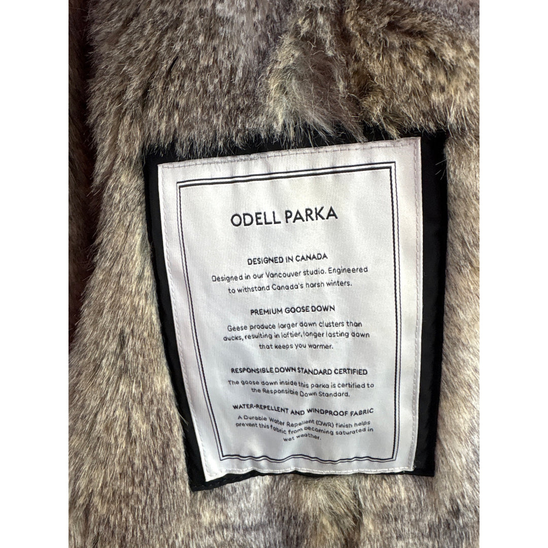 Women’s Babaton Medium Fur Lined Black Parka