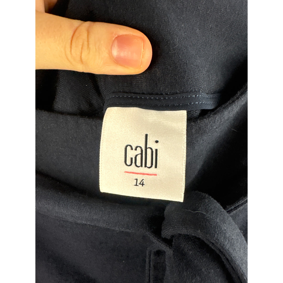 Women’s CAbi Size 14 Navy Blue Capri Pants