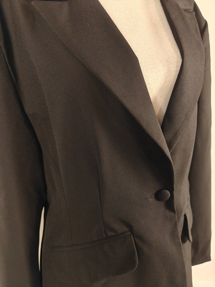 Women Akira Blazer Black Size 1X
