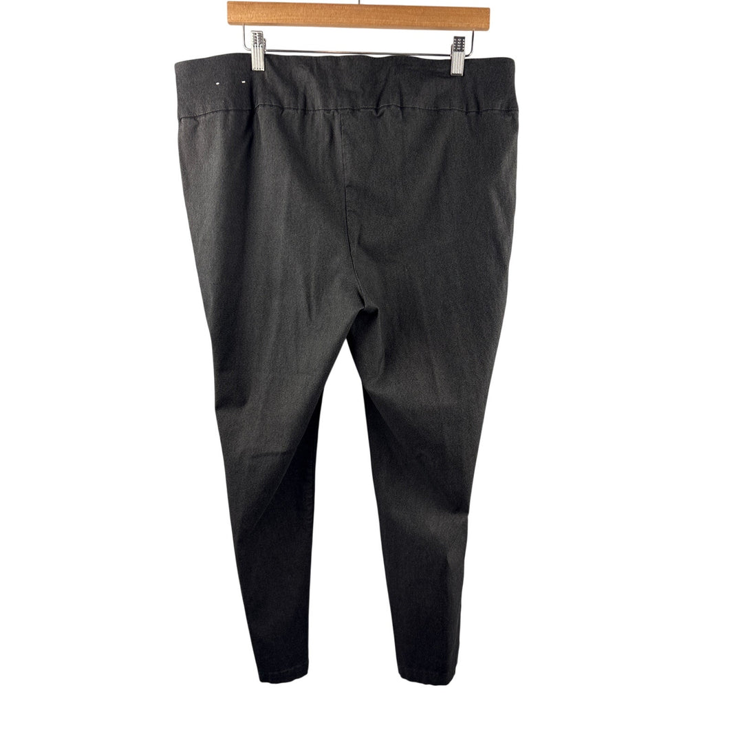 Women’s Roz & Ali Size 18 Dark Gray Slacks