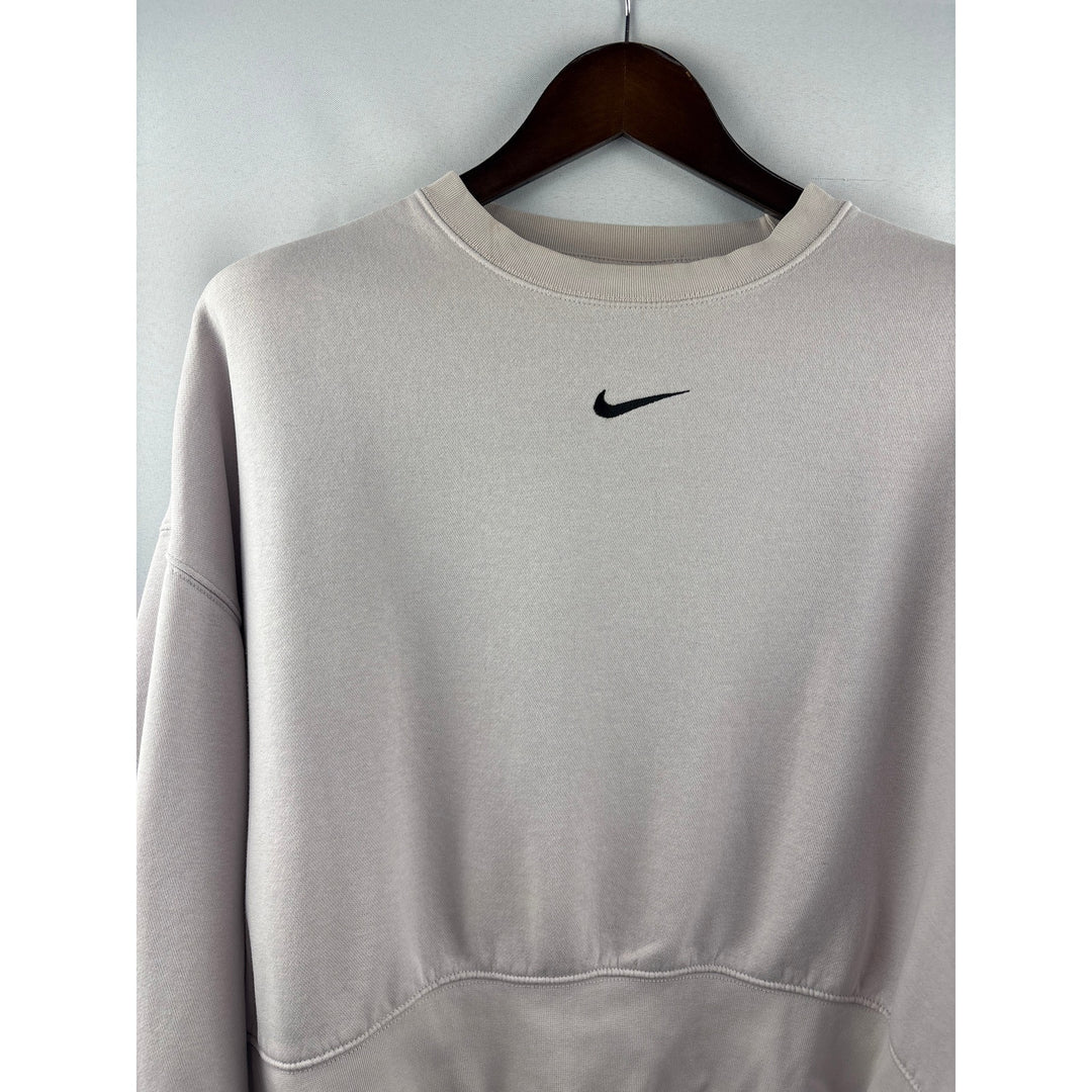 Women’s Nike Medium Very Light Mauve Cropped Crewneck
