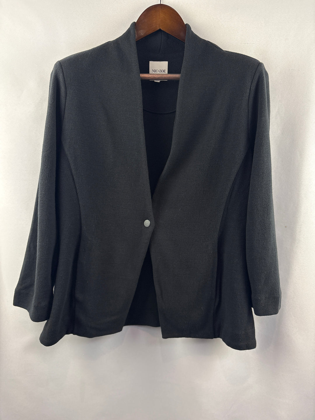 Women’s Nic+Zoe Small Black Knit Blazer