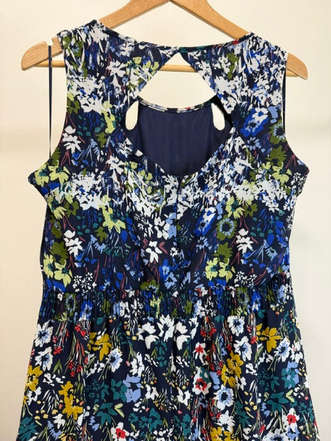 Gabby Skye Floral Cutout Maxi Dress Size 14