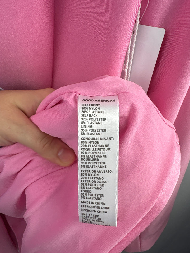 Women’s Good American Size 2XL Bubblegum Pink Blazer