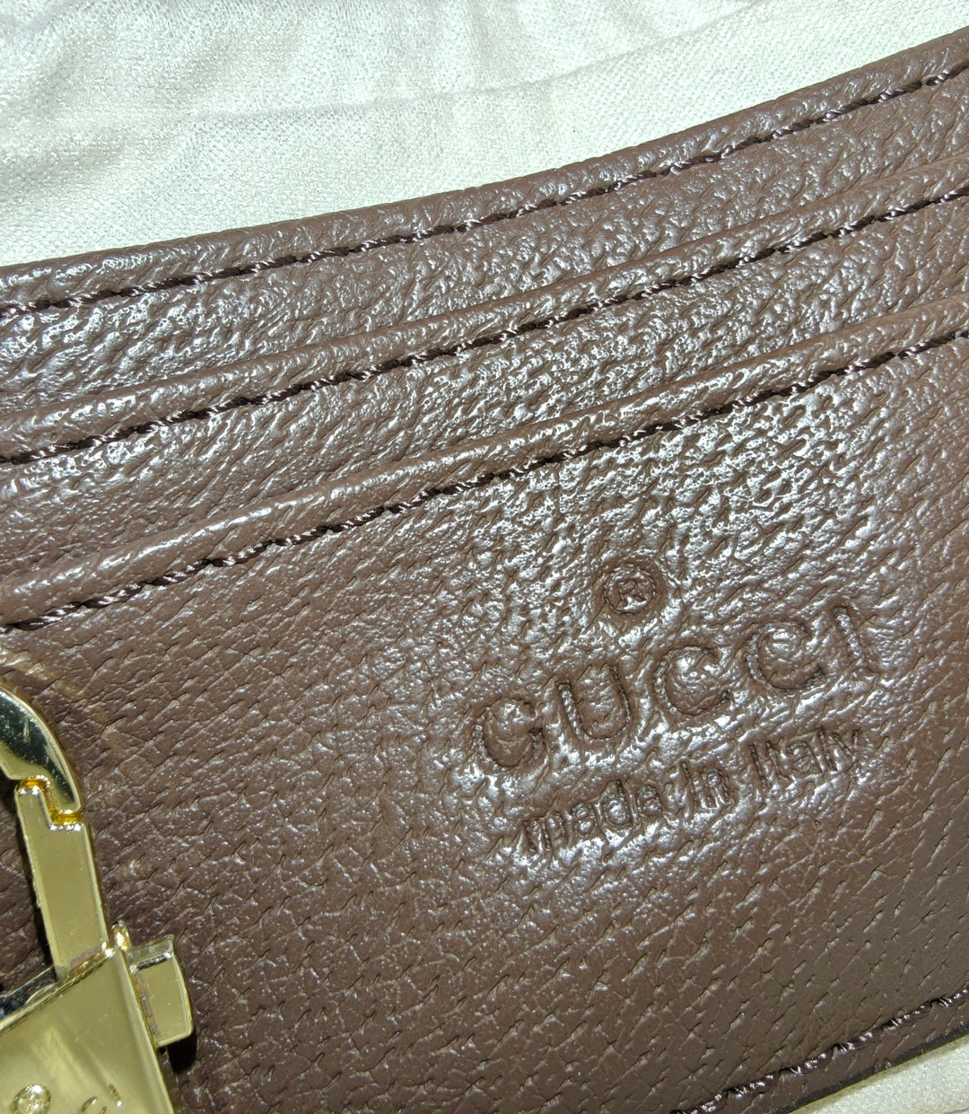 Women Gucci Style Half Moon Hobo Bag Brown Beige Green Red