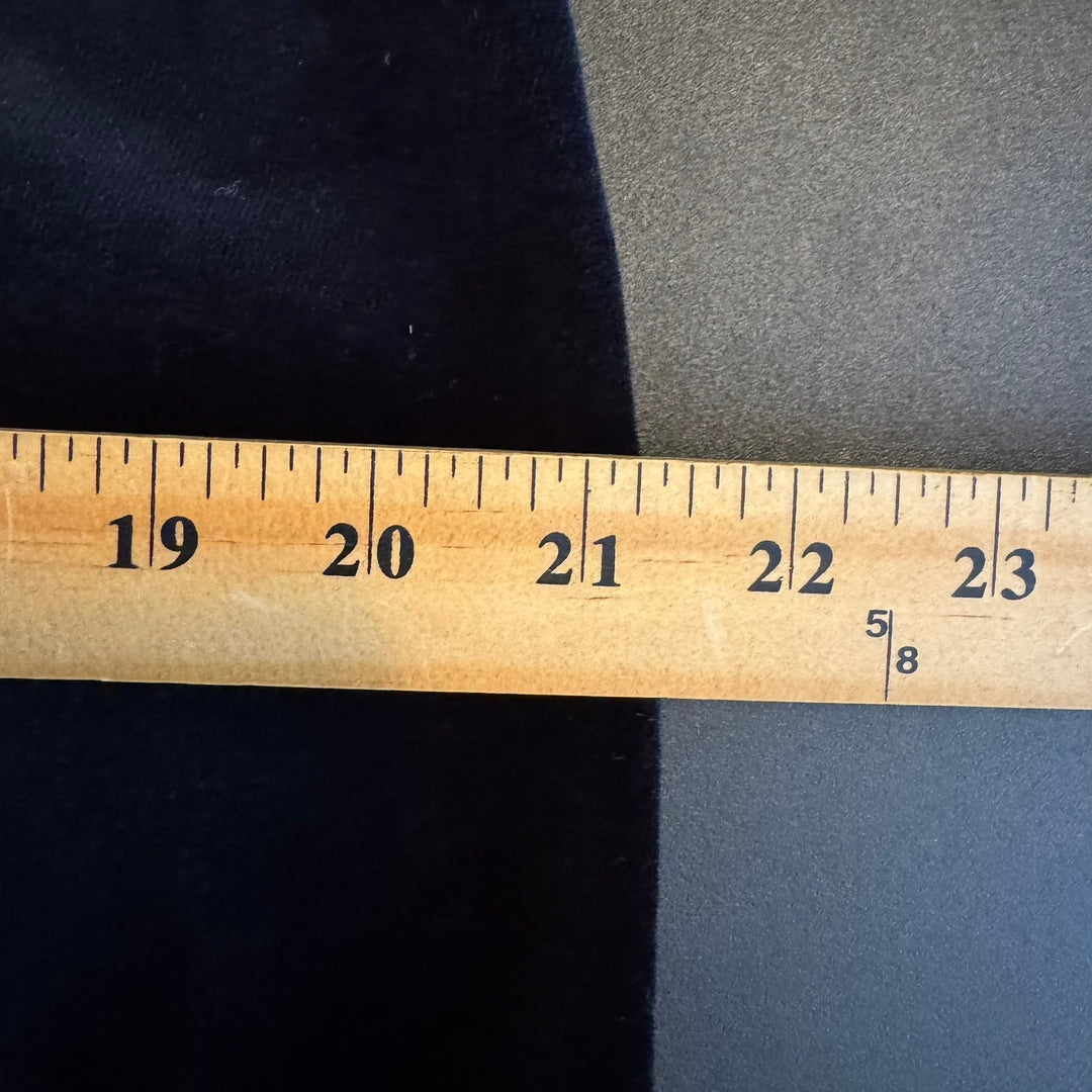 Banana Republic Women's Black Velvet Wide Leg Trousers, Size 14