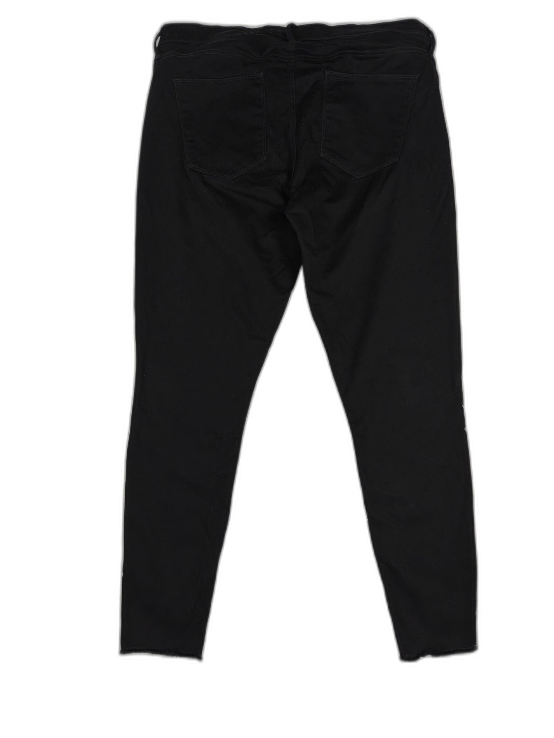 Womens Gap True Skinny Ankle Jeans Classic Black Size 33 Tall
