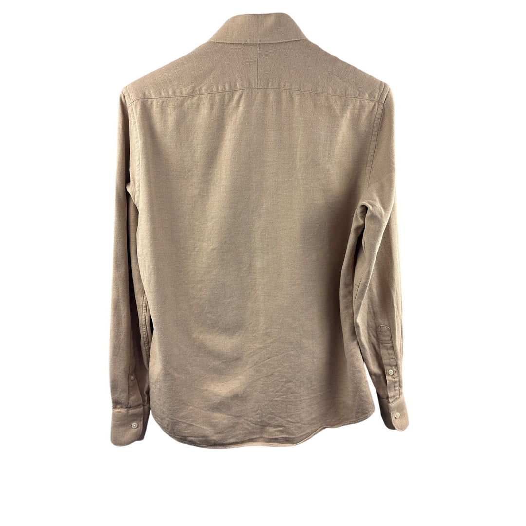 Men’s SuitSupply Size 38/15 Tan Button Up Shirt