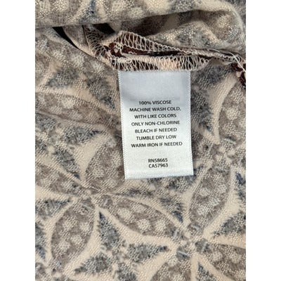 Women’s Treasure & Bond Boho Keyhole Style Blouse Sz M