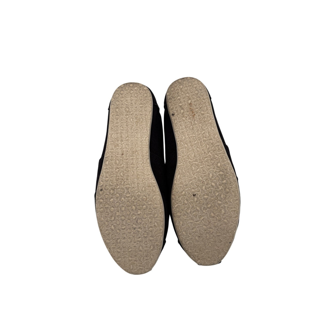 Women’s Toms Size 9 Black Slip On Shoes