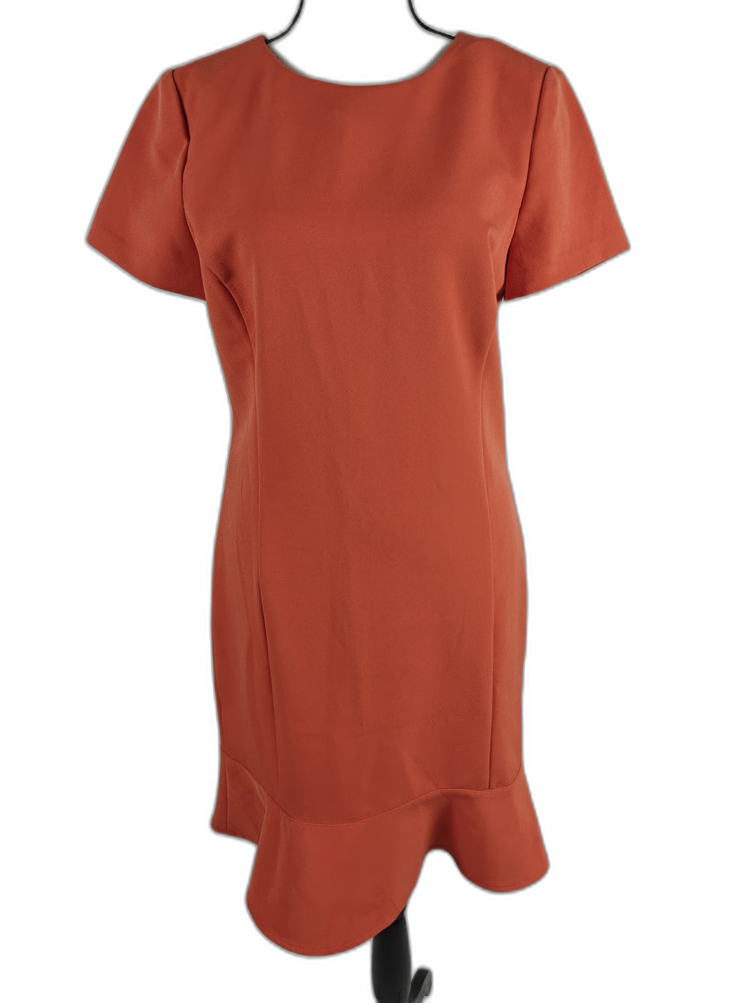 Women’s Ann Taylor Ruffle Hem Dress Coral Size 4