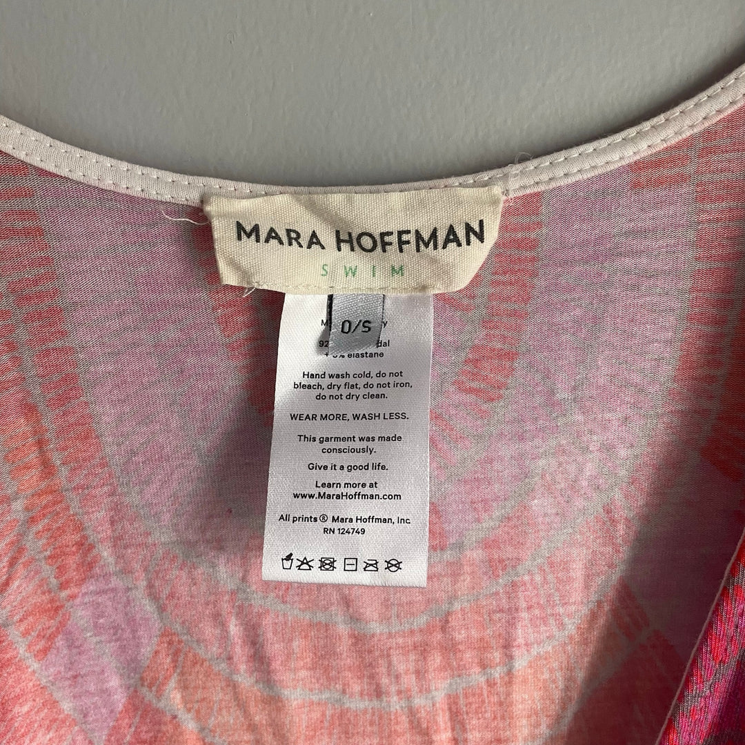 Mara Hoffman Swim Cover Up One size Boho Maximalist 48" Wide Vacation Resort