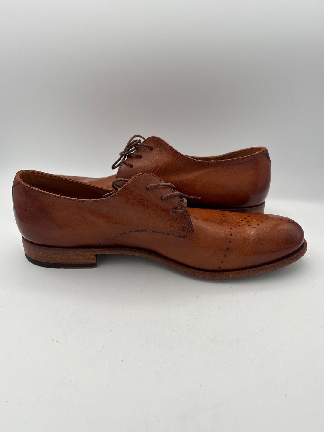 Women’s Pantanetti Size 10 Brown Leather Dress Shoes