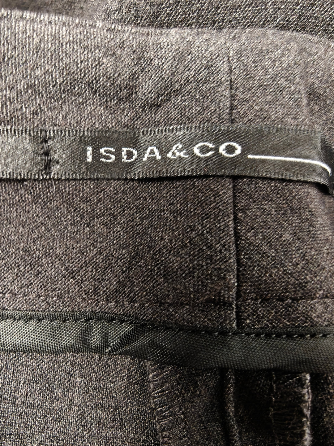 Isda And Co Womens Charcoal Gray Dress Pants Size 14 NWT